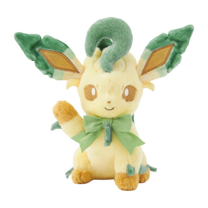 Officiële Pokemon center knuffel eevee collection 2025 - Leafeon +/- 20cm 